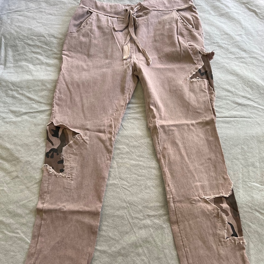 Pink/Camo Joggers